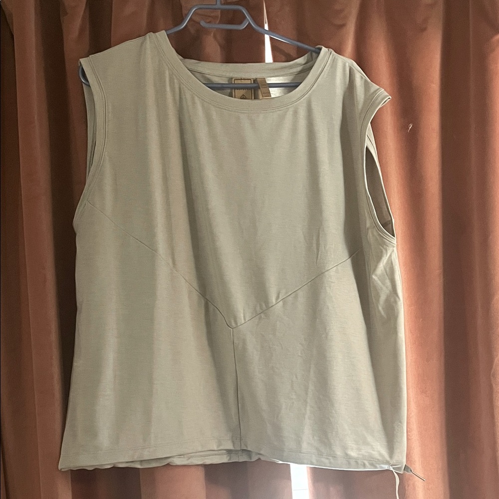 Casual Sleeveless Top - Grey